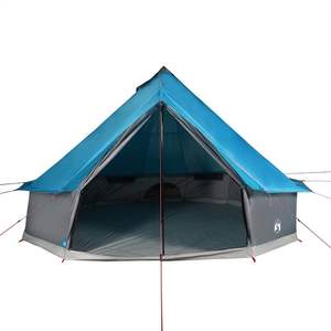 Carpa Familiar Impermeable Azul para 8 Personas, Tipo Tipi, para Acampar - Product Image 6