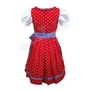 Deluxe Dirndl Oktoberfest For Woman <b>Costume</b> Alps Wench Traditional Festival Waitress Cosplay Carnival <b>Fancy</b> <b>Dress</b> - Product Image 5