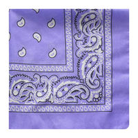 Bandana en toile de style hip-hop de luxe pour hommes et femmes, imprimé personnalisé premium, motif ancre, à nouer, foulard pour la tête et le cou, respirant et écologique