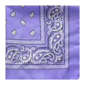 Bandana en toile de style hip-hop de luxe pour hommes et femmes, imprimé personnalisé premium, motif ancre, à nouer, foulard pour la tête et le cou, respirant et écologique - Product Image 6