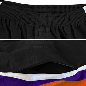 Nouvel uniforme de basket-ball style classique, uniforme de basket-ball à séchage rapide, en vente en ligne - Product Image 5