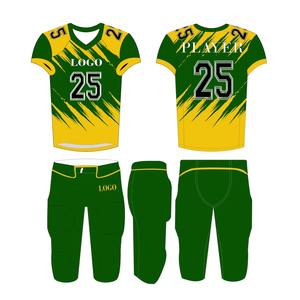 Maillots d'entraînement de football personnalisables, anti-bactériens et anti-humidité, imprimés par sublimation, pour le football américain – Prix usine - Product Image 2