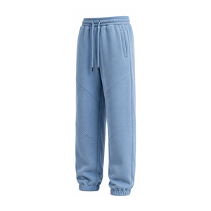 Men Fleece Casual <b>Trousers</b> Warm Comfortable Sweatpants Custom Branding OEM ODM Wholesale Apparel Manufacturer Supplier Wholesale - Product Image 1