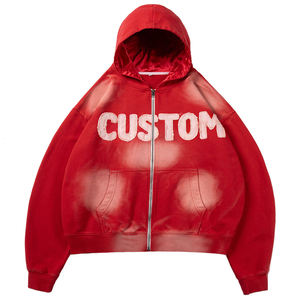 Fabricant de sweats à capuche en coton French Terry personnalisés en gros, avec étiquette privée, pour les marques de vêtements en ligne - Product Image 1