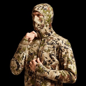 Warm Fleece Fabric Camouflage Reflective Hunting <b>Jacket</b> Soft Shell Fleece Lined And Water Resistant <b>Camo</b> Hunting <b>Jacket</b> - Product Image 4