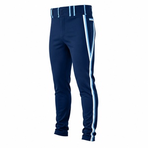 Pantalon de baseball sur mesure pour hommes et jeunes, uniforme sportif respirant avec genouillères rembourrées, faible MOQ, fournisseur - Product Image 5