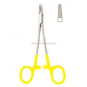 HOT-SALE WARSAW T/c Tip Hegar-Baumgartner Needle Holder Stainless Steel Suture Surgical Instrument | needle holder - Product Image 1