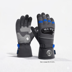 Wholesale Mens Winter Motorcycle <b>Gloves</b> Impact Resistant Touch Screen Cycling Riding Motocross Full Finger OEM - Product Image 2