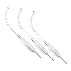 3 Pcs Orthopedic Surgical Yankauer Suction Tube 11.75 Inch Removable Tip 10mm Stainless Steel Medical Instruments Kit - Product Image 5