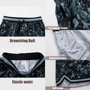 Summer Sports Shorts Custom Logo <b>Men's</b> Swim Shorts Running Shorts 100% Polyester Swim <b>Trunks</b> Mesh Beach Shorts for <b>Men</b> - Product Image 3