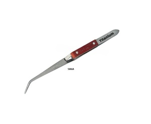 Pince à souder incurvée en titane de haute qualité, outil innovant pour la fabrication de bijoux, destiné aux artisans et aux amateurs, et produit de premier choix. - Product Image 2