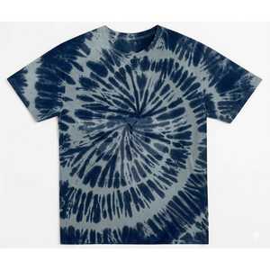 Camisetas de Cuello Redondo con Estampado Urbano, 100% Algodón, Tie Dye Personalizado, Nuevo Diseño, Camiseta Tie Dye para Mujer al por Mayor - Product Image 1