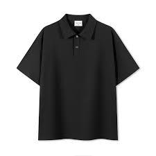 Polo de golf haute performance pour homme 2026, manches courtes, logo personnalisé, bleu sarcelle uni, en tissu piqué respirant. - Product Image 3