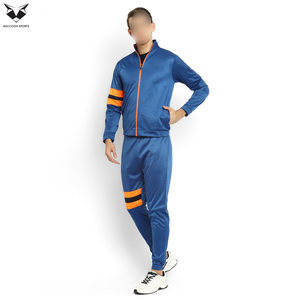 Colourblocked High Neck Sports Wear <b>Joggers</b> Hooded Sportswear Full Zipper Good Quality Unique Design Men Wear Tracksuits - Product Image 4