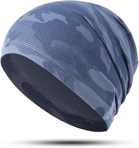 Unisex Black Knitted Beanie Hat Breathable Waterproof Spandex Polyester Sports Casual <b>Winter</b> <b>Cap</b> 56-58CM Solid Color - Product Image 5