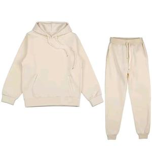 Conjuntos de dos piezas de invierno para hombre, de color sólido, informales, con sudaderas con capucha y pantalones deportivos. - Product Image 4