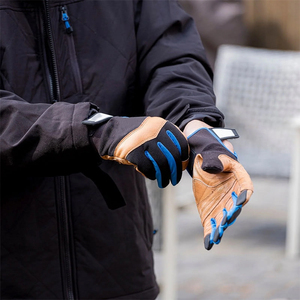 Gants de travail en cuir de chèvre de qualité supérieure, anti-vibrations, anti-coupures, résistants aux coupures, pour adultes - Product Image 6