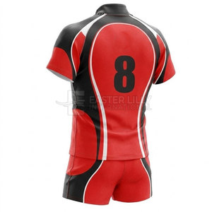 Uniforme de Rugby de Alto Rendimiento para Equipos Deportivos, con Material Transpirable y Diseño Cómodo para Entrenamiento Deportivo - Product Image 2