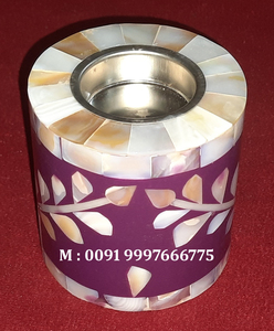 Most Selling Wooden Mother of Pearl Bakhoor Burners Manufacturer And Exporter Of Round Wooden Mop Bakhoor Burner For <b>Eid</b> <b>Gifts</b> - Product Image 2