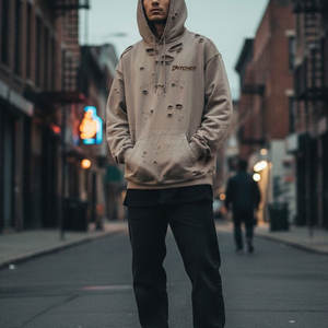 Sweats à capuche décontractés premium pour hommes, style streetwear, avec intérieur doux au toucher - Product Image 3