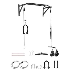 Barra Orizzontale Multifunzione a Muro per Trazioni, Larghezza 50 cm, in Acciaio Resistente, per Allenamento Superiore del Corpo e Chin-Up - Product Image 1