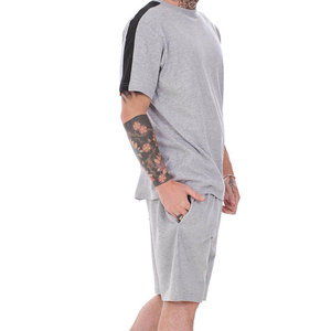 Conjunto de Camiseta y Pantalones Cortos de Invierno para Hombre de Primera Calidad, Color Personalizado, 100% Algodón, Hecho en Pakistán, Precios de Mayoreo Más Bajos - Product Image 3