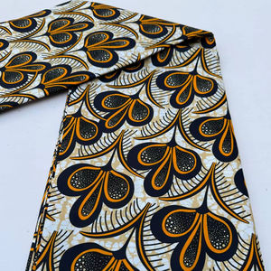 Imitación de impresión de cera Africana auténtica 100 por ciento tela de algodón de calidad superior para el diseño de Ankara de moda 2025 Etiopía - Product Image 1