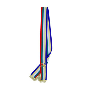 Echarpe Masónica OES - Insignia de la Orden de la Estrella del Este - Product Image 1
