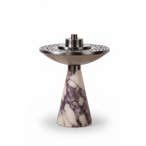 Arabic Incense Burner White Conical Base Metal <b>Bakhoor</b> Mubkhar Middle East Style <b>Oud</b> Censer For Home Decor & Hospitality On Sale - Product Image 5