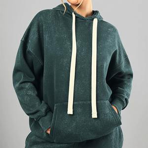 Sweat à capuche Y2K pour femme et adolescente, mignon, oversize, décontracté, avec cordon de serrage, fermeture éclair et poche, style streetwear hiver - Product Image 1