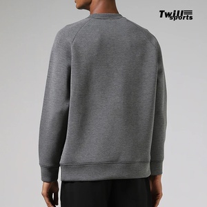 เสื้อสเวตเชิ้ตผู้ชายผ้าเทอร์รี่ใยไผ่ 100% ระบายอากาศได้ดี ไม่ยับ ทรงปกติ คอกลม มีซับใน รุ่นพร้อมส่ง สำหรับฤดูใบไม้ผลิ - Product Image 3