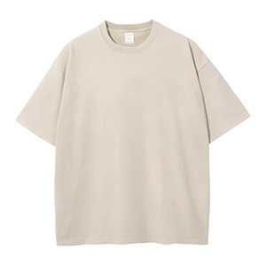 เสื้อยืดโอเวอร์ไซส์ทรงบ็อกซี่ แขนสั้น ทรงหลวม สไตล์ลำลอง ผ้าฝ้าย สตรีทแวร์ ยูนิเซ็กส์ สำหรับผู้ชาย - Product Image 3