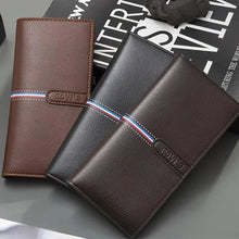 Porte-cartes fin et élégant en cuir synthétique imperméable de haute qualité pour homme, organisateur de monnaie durable pour le quotidien - Product Image 2