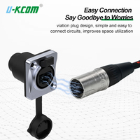 Fábrica OEM Ethercon Xlr Conector Cable de red trenzado Cat5e Cat6 Impermeable Rj45 Ethercon Cable de conexión
