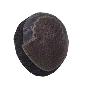 Perruque en cheveux humains Q6 Yaki, toupet pour homme, cheveux vierges Remy, trame unique, Bangladash Naturalizer Curl Bonnet, extension de cheveux Remi - Product Image 1