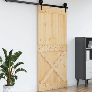NARVIK 39.4 porta del fienile in legno massello di pino "x 82.7" bella porta artigianale - Product Image 4