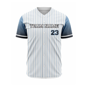 Ensemble d'uniformes de baseball en gros, logo personnalisé, maillot et pantalon de haute qualité pour équipes professionnelles, uniforme d'équipe de baseball personnalisé - Product Image 3