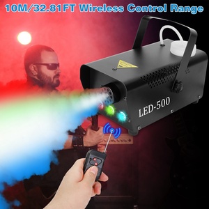 Máquina de niebla LED RGB de 400W, 1 pieza, nebulizador de DJ con Control remoto para escenario de boda, fiesta y Club, máquina de humo de hielo seco de calentamiento rápido - Product Image 1
