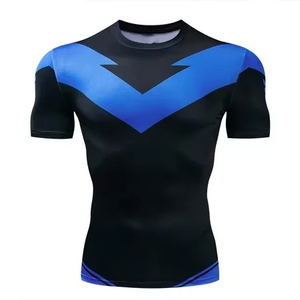 Men’s Graphic Sublimation Rashguard Long Sleeve Compression Shirt UV Protection Quick Dry Surf Swimming Fitness Gym Sportswear - Product Image 6