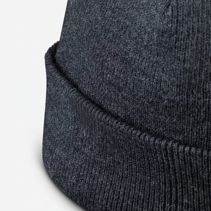 Unisex Solid Color Acrylic Beanie Ribbed Knit Winter Hat Casual <b>Style</b> 56-58CM <b>Head</b> Circumference Adult Size - Product Image 5