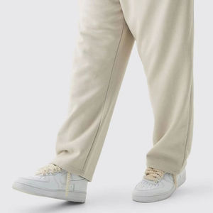 Pantalon chino décontracté en twill de coton pour homme, coupe droite, ample, uni, avec plusieurs poches latérales - Product Image 5