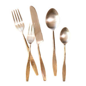 Juego de cubiertos metálicos de calidad comercial diseñado para restaurantes, hoteles, cafeterías y servicios de alimentación a gran escala. - Product Image 4