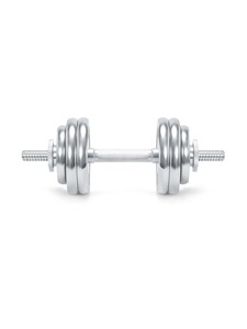 HRM Stainless Steel Adjustable <b>Dumbbells</b> for Body Fitness-Durable & Comfortable Handle - Product Image 2