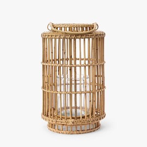 Cubierta de Lámpara de Bambú y Ratán al por Mayor, Portavelas de Ratán Tejido Natural, Decoración de Mesa, Hecho en Vietnam por King Craft Viet - Product Image 1