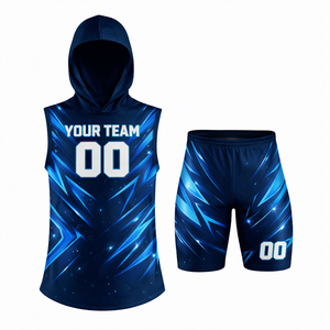 Direct Factory Supply Most Popular New Style Men's Polyester American Football Custom Digital Print Quick Dry All Seasons Sets - Product Image 2
