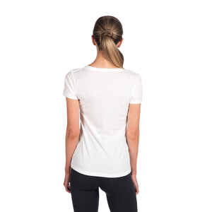 Camisetas de Lona para Mujer, Corte Regular, Colores y Tallas Personalizadas, OEM/ODM, Antiarrugas, Alta Calidad, Cuello en V, Manga Corta - Product Image 4