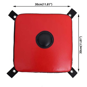Top Branded Taekwondo Kick Boxing Custom logo Punching Shield Wholesale Martial Arts Boxing Kick Shield with Genuine Leather - Product Image 2