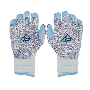 Guantes de Bateo de Béisbol Ironpeak Sports IP-037, Puño Largo, Cierre de Velcro, Ambidiestros, Duraderos, Unisex, para Entrenamiento de Adultos - Product Image 6