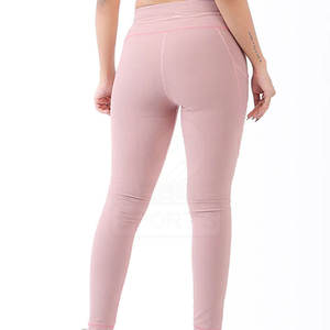 Leggings Deportivos para Mujer, Hechos en Pakistán, de Alta Calidad, Transpirables, Cintura Media, Largos, Tejido de Punto, Precio Razonable - Product Image 3
