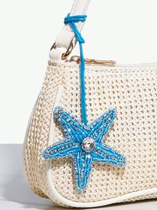 Beautiful Handmade Embroidered Beaded Key Ring with Premium Craftsmanship - Product Image 4